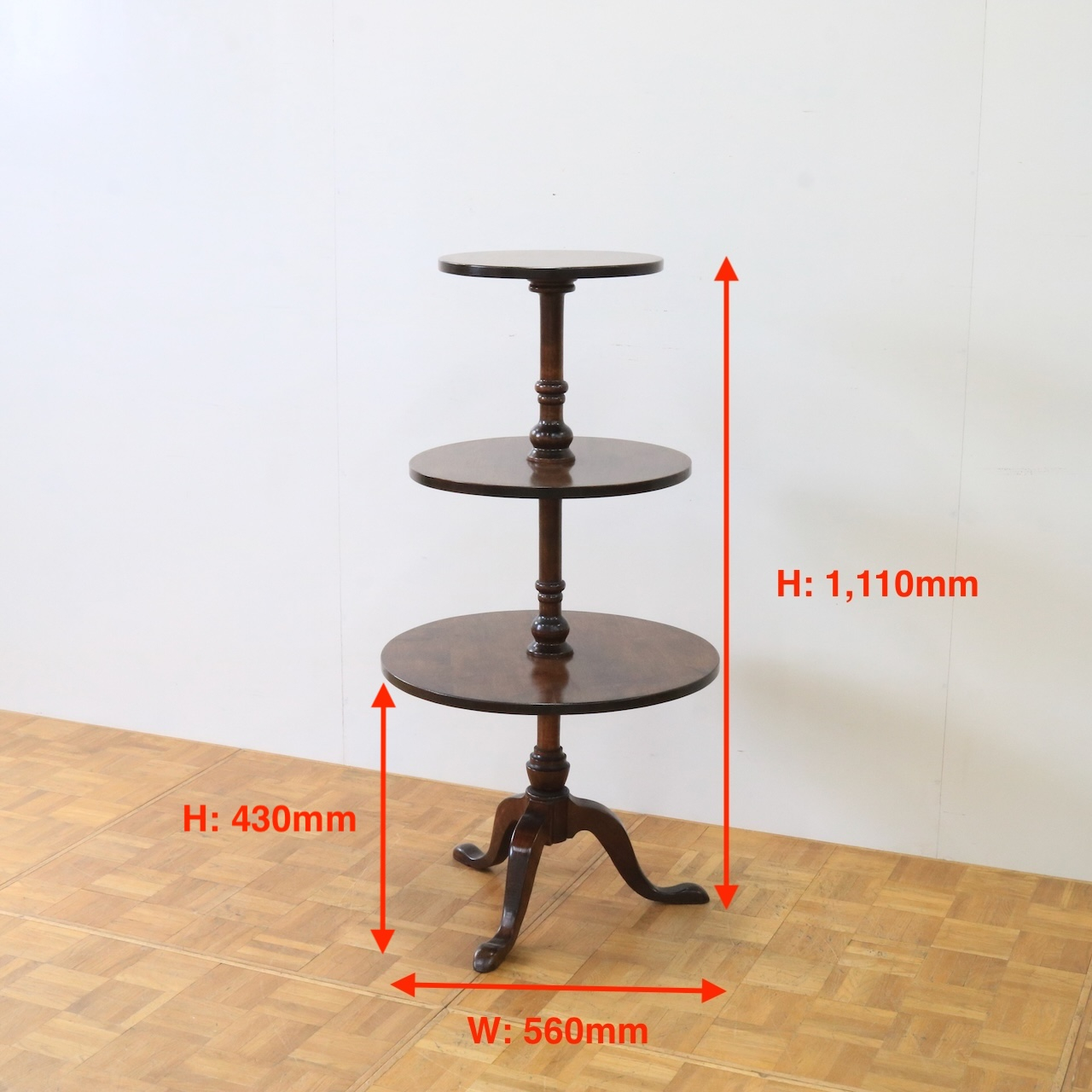  ダムウェイターテーブル