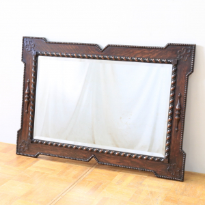 ウッドフレームミラー