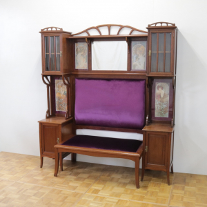 ベンチ | ウォールナット 1900年代 | 503-B-0169