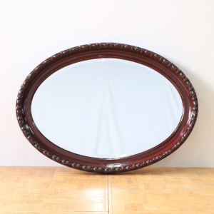 ウッドフレームミラー 