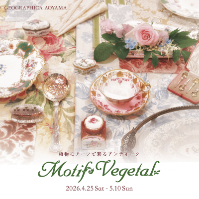 Motif Vegetal スタートしました！