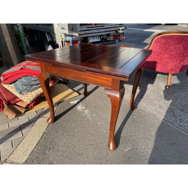  ドローリーフテーブル（4本脚）| マホガニー 1930年代 | 999-A-1823