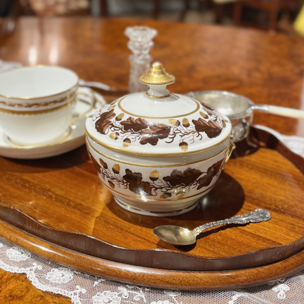 シュガーポット | 陶磁器 1790年代 | 502-V-0410