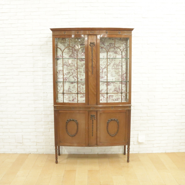 グラスキャビネット | マホガニー 1930年代 | 702-R-0094