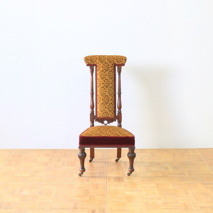 プレイヤーチェアー  |  マホガニー | 1880年代 | 407-U-0591