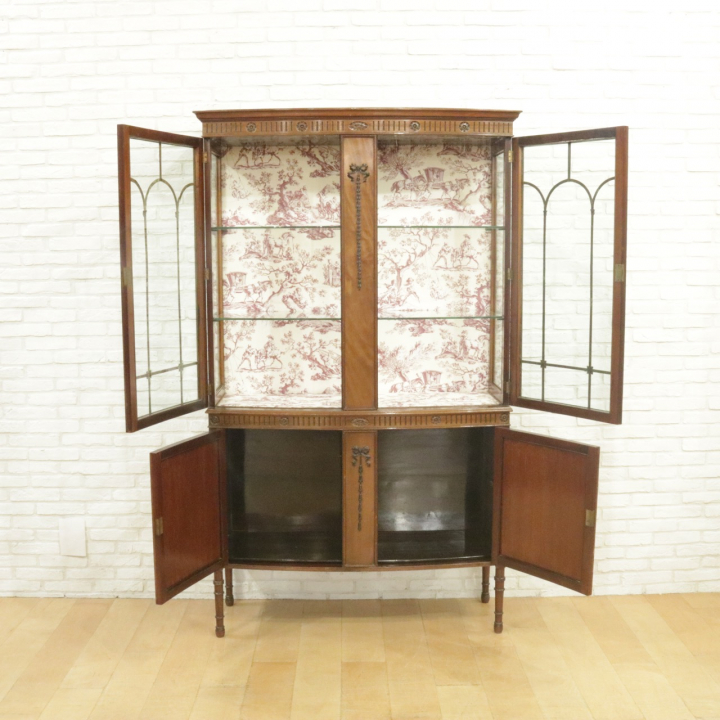 グラスキャビネット | マホガニー 1930年代 | 702-R-0094