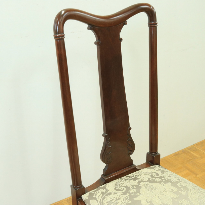 クイーンアンチェアー(4脚セット) | マホガニー 1920年代 | 407-U-0644