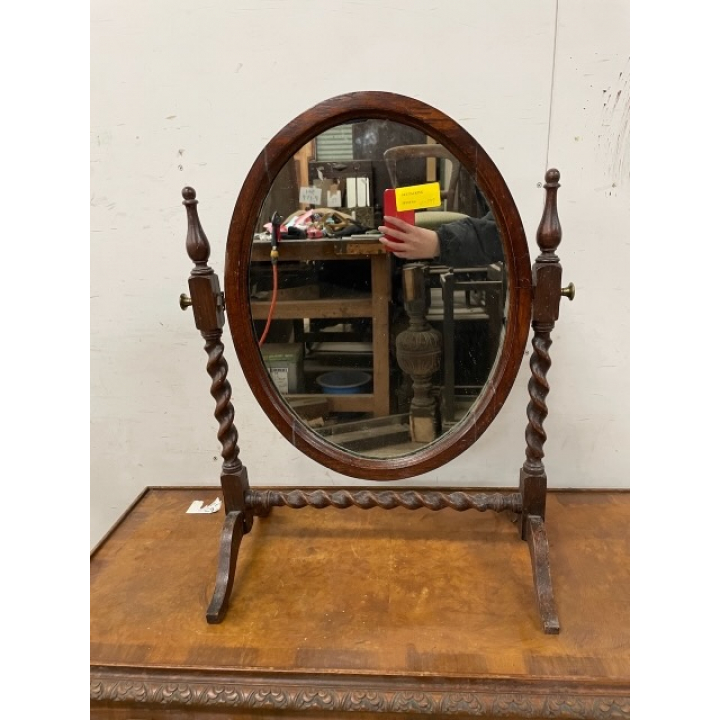 トイレットミラー | オーク 1930年代 | 502-V-0557