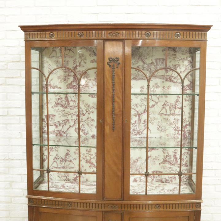 グラスキャビネット | マホガニー 1930年代 | 702-R-0094