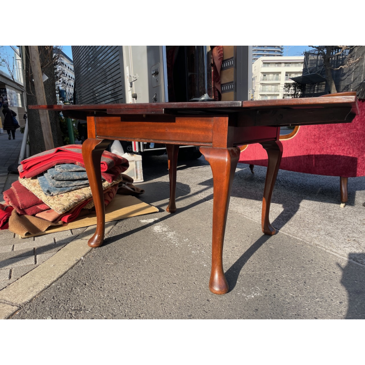  ドローリーフテーブル（4本脚）| マホガニー 1930年代 | 999-A-1823