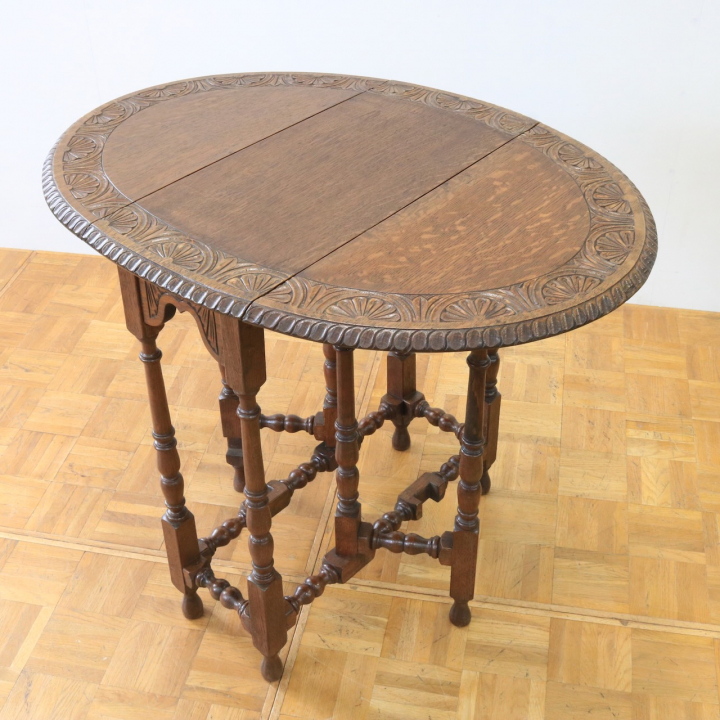 ゲートレッグテーブル | オーク 1920年代 | 406-U-0995