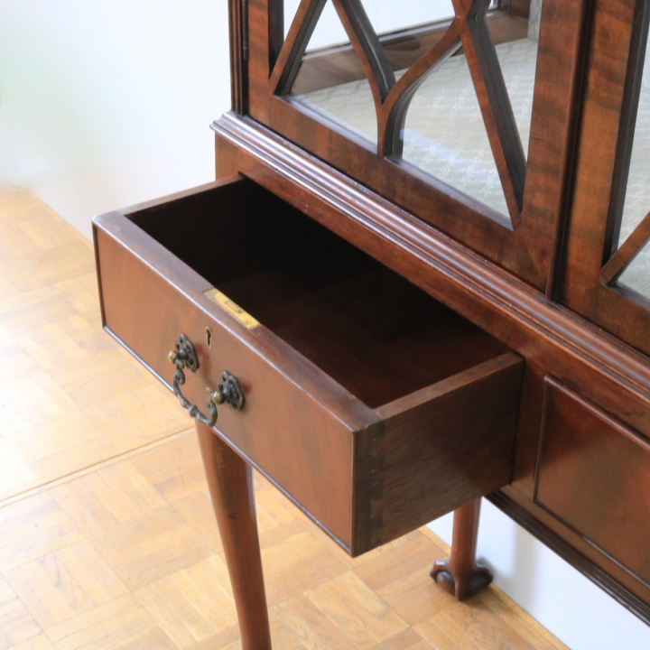 グラスキャビネット | マホガニー 1950年代 | 999-A-1814