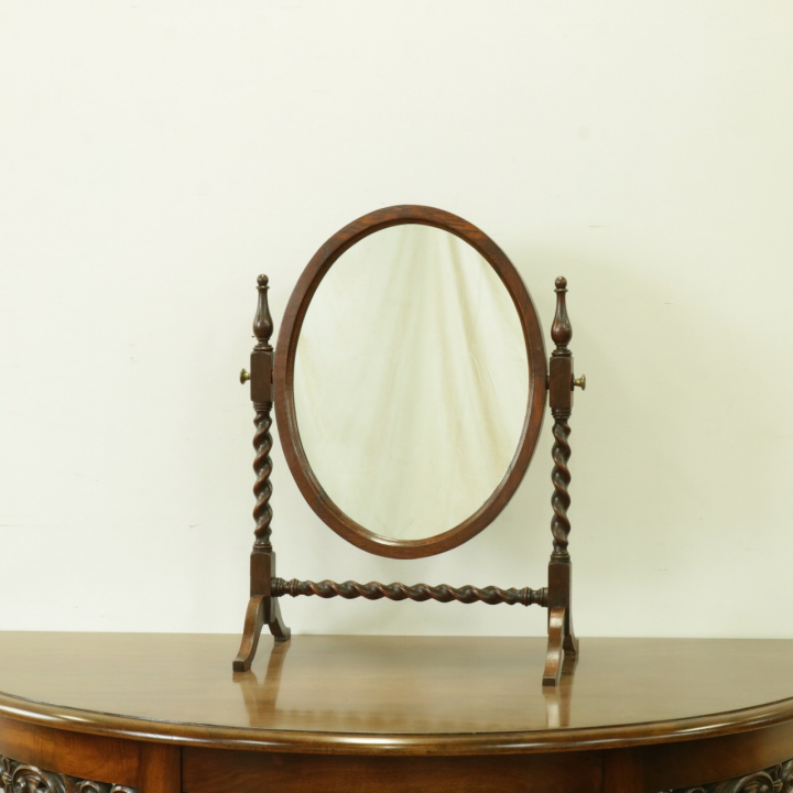 トイレットミラー | オーク 1930年代 | 502-V-0557