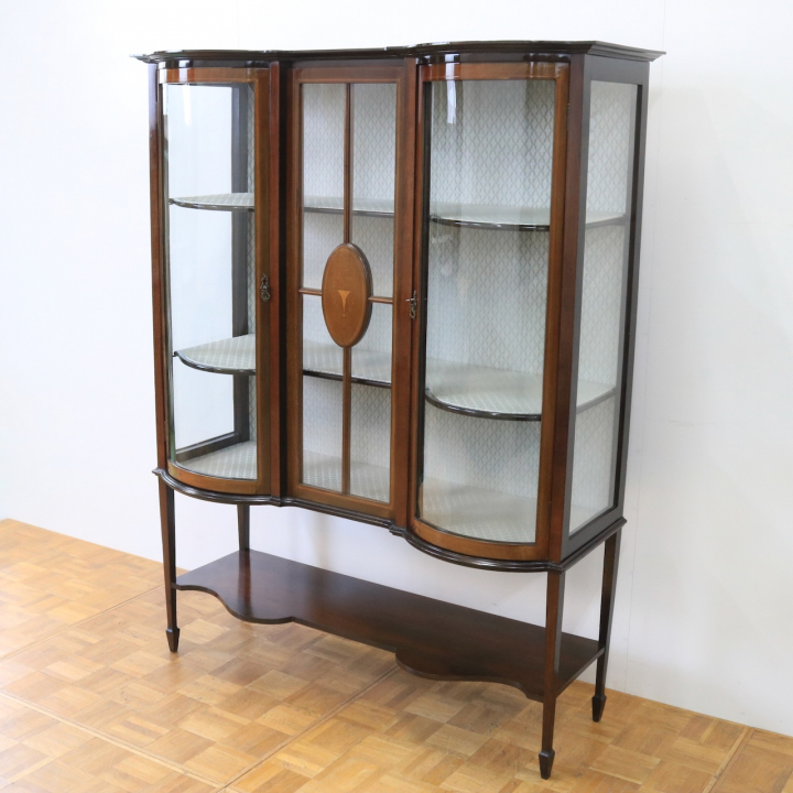 グラスキャビネット | マホガニー 1920年代 | 301-P-0253