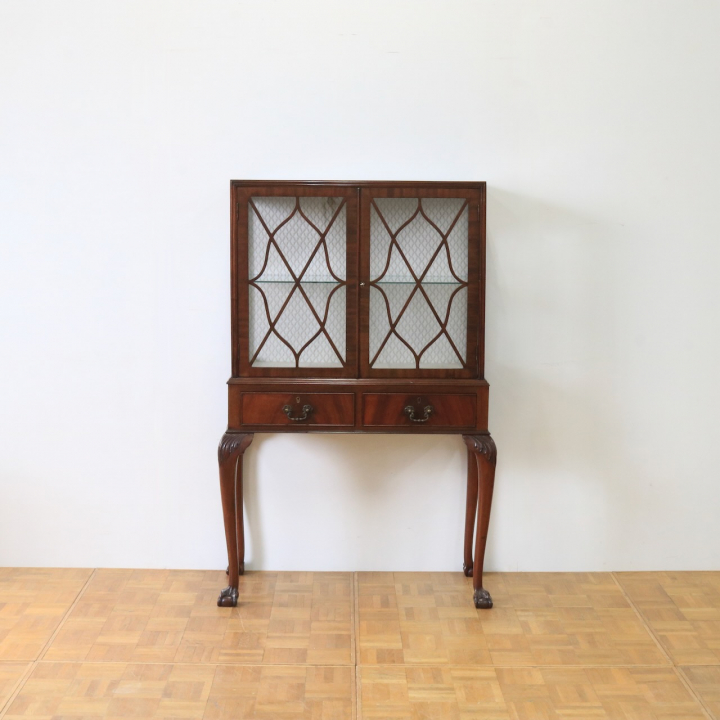グラスキャビネット | マホガニー 1950年代 | 999-A-1814