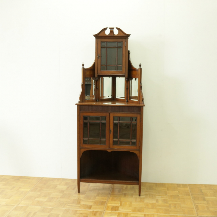 コーナーキャビネット | マホガニー 1910年代 | 708-X-0095