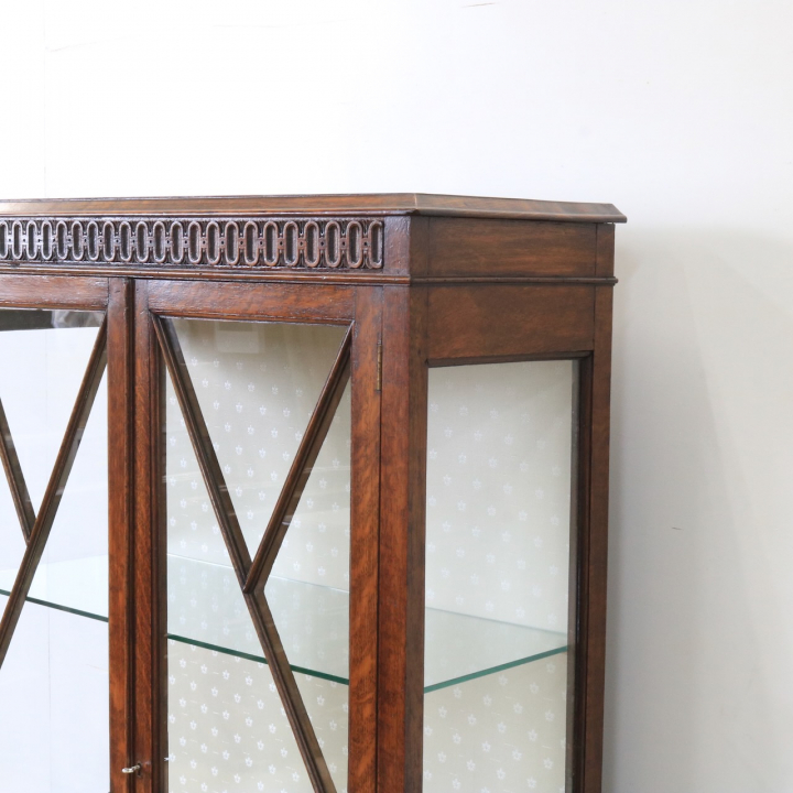 グラスキャビネット | オーク 1930年代 | 408-U-1175