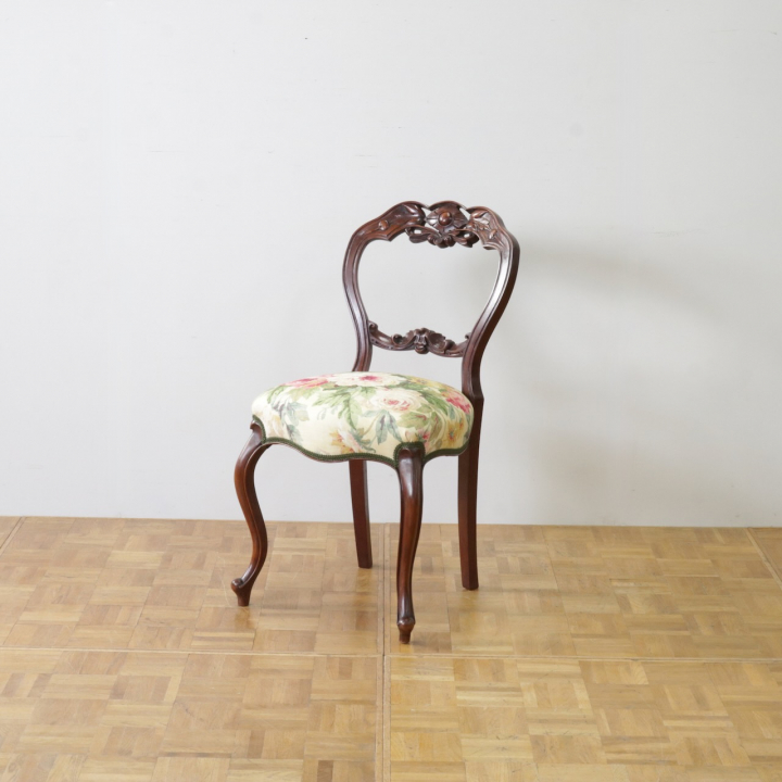 バルーンバックチェアー | マホガニー 1890年代 | 401-Q-0149