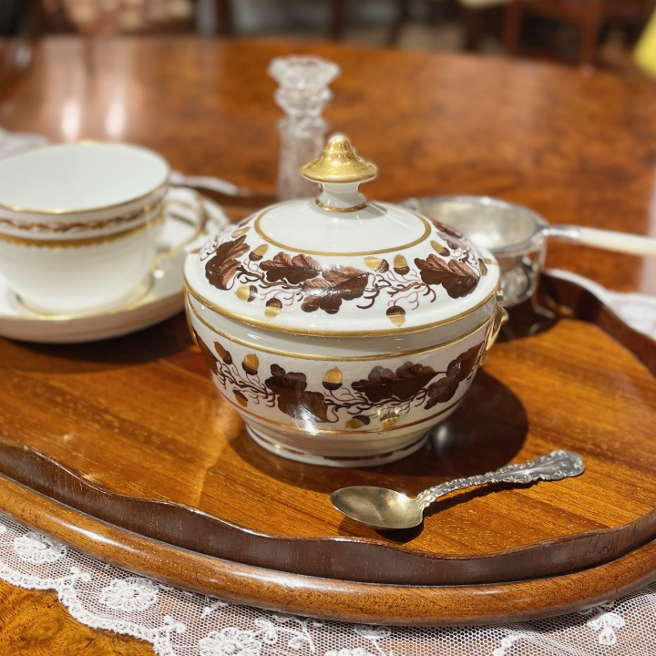 シュガーポット | 陶磁器 1790年代 | 502-V-0410