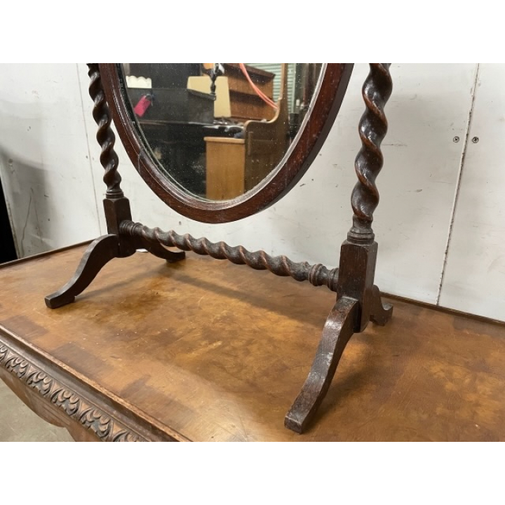 トイレットミラー | オーク 1930年代 | 502-V-0557