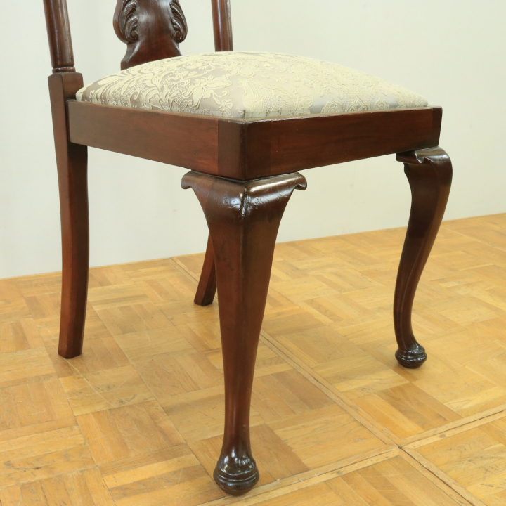 クイーンアンチェアー(4脚セット) | マホガニー 1920年代 | 407-U-0644