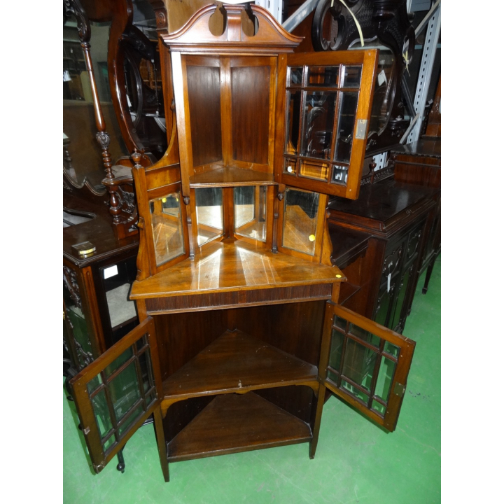 コーナーキャビネット | マホガニー 1910年代 | 708-X-0095