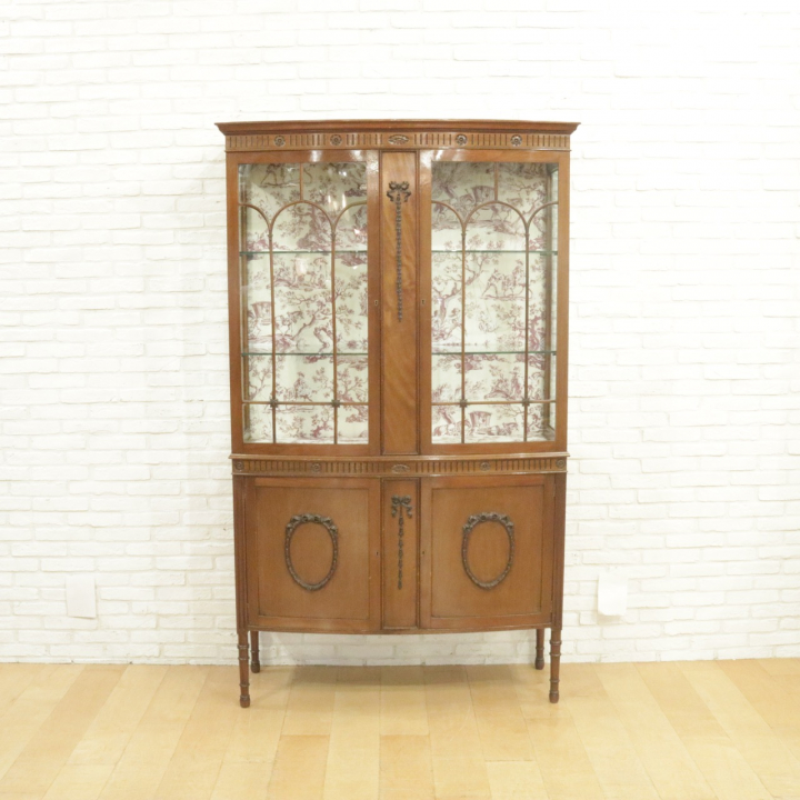 グラスキャビネット | マホガニー 1930年代 | 702-R-0094