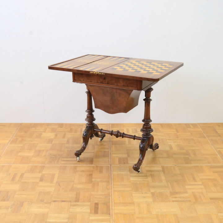 カードテーブル | ウォールナット 1890年代 | 404-T-0016