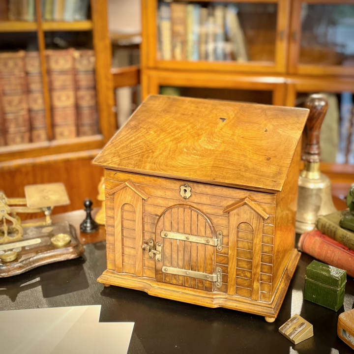 ステーショナリーボックス | ウォールナット 1880年代 | 406-U-0944