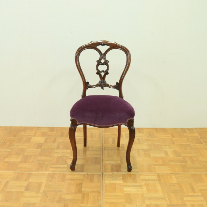 バルーンバックチェアー | ウォールナット 1890年代 | 408-U-0983