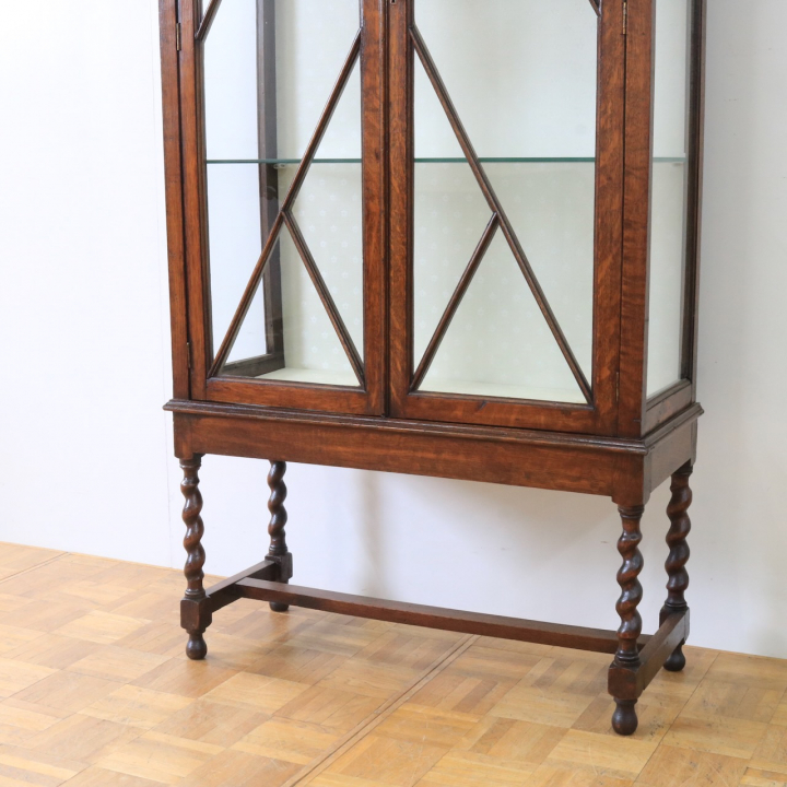 グラスキャビネット | オーク 1930年代 | 408-U-1175