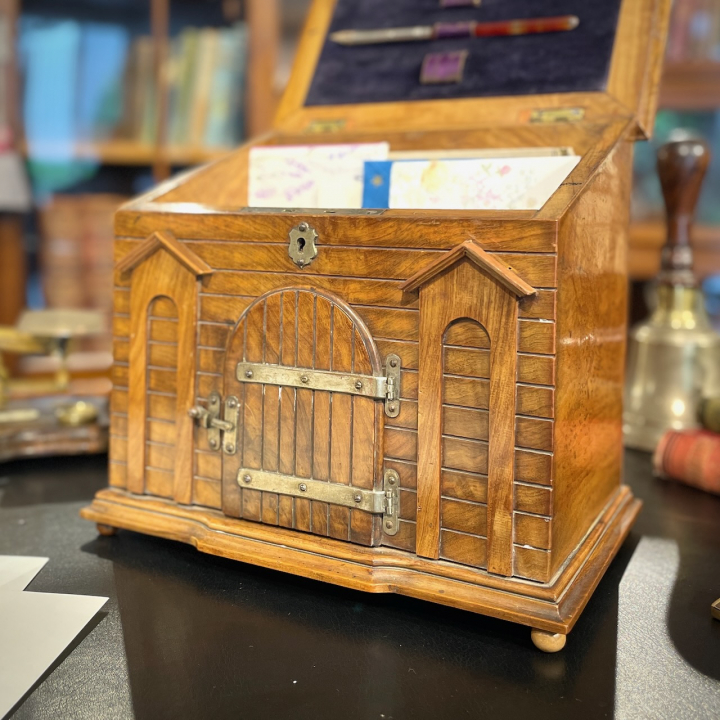 ステーショナリーボックス | ウォールナット 1880年代 | 406-U-0944