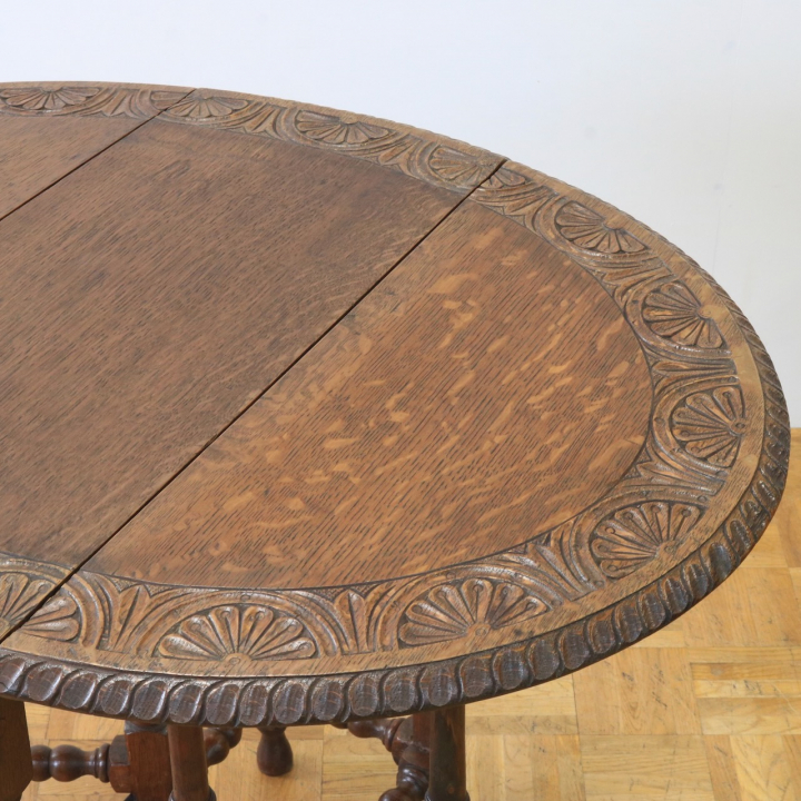 ゲートレッグテーブル | オーク 1920年代 | 406-U-0995