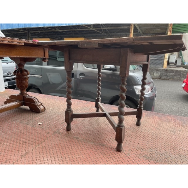 ドローリーフテーブル（4本脚） | オーク 1930年代 | 502-V-0475