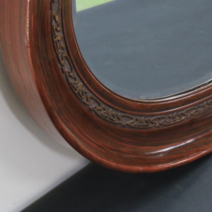 ウッドフレームミラー