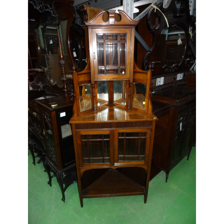 コーナーキャビネット | マホガニー 1910年代 | 708-X-0095